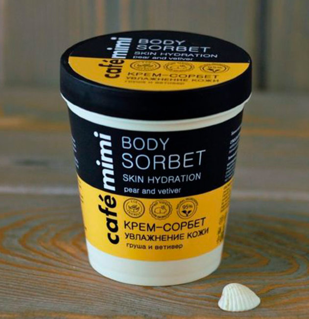 Кафе красоты Le Cafe Mimi Крем-Сорбет для тела Увлажнение кожи, 220 мл Кафе красоты Le Cafe Mimi Крем-Сорбет для тела Увлажнение кожи, 220 мл