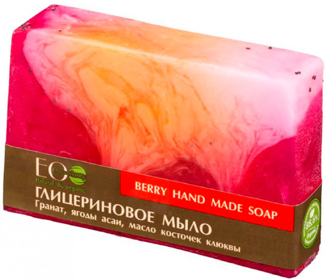 Ecolab Мыло глицериновое Ягодное, 130 г