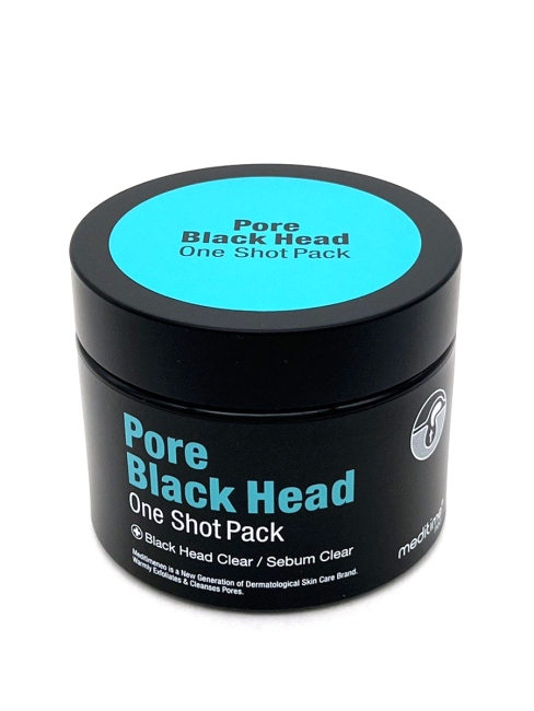 Meditime Маска для лица разогревающая для глубокого очищения пор Pore Black Head One Shot Pack, 100 г
