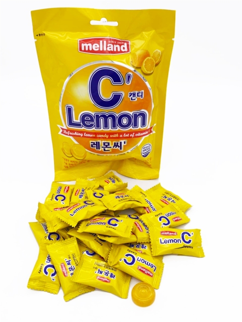 Melland Конфеты жевательные Лимонные Lemon C Candy, 100 г