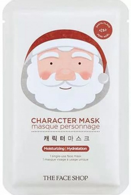 THE FACE SHOP Сharacter Mask Santa Claus Тканевая маска Санта Клаус, 23 г THE FACE SHOP Сharacter Mask Santa Claus Тканевая маска Санта Клаус, 23 г