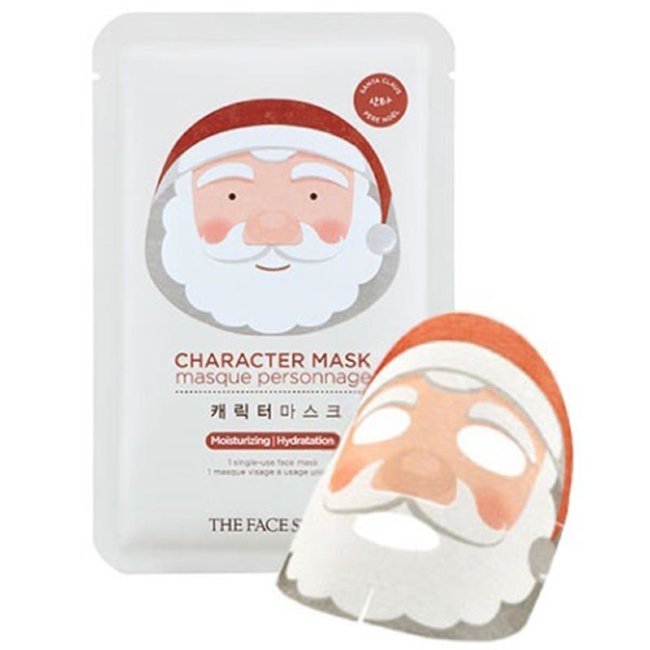THE FACE SHOP Сharacter Mask Santa Claus Тканевая маска Санта Клаус, 23 г THE FACE SHOP Сharacter Mask Santa Claus Тканевая маска Санта Клаус, 23 г