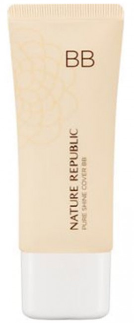 NATURE REPUBLIC Pure Shine Cover BB SPF35 PA++ Pink Beige01 BB-крем Розово-бежевый, 35 г