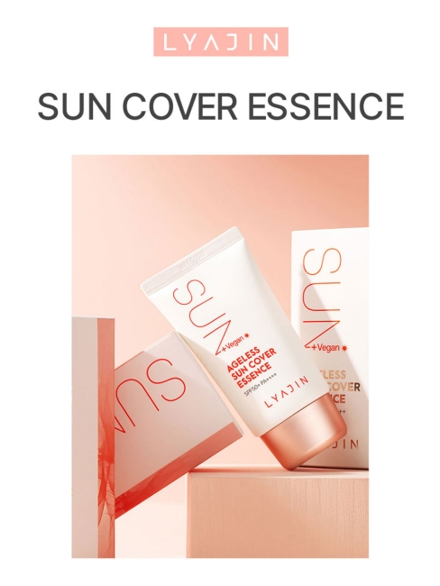 Lyajin Солнцезащитная увлажняющая эссенция Ageless Sun Cover Essence SPF 50+ PA++++, 50 мл