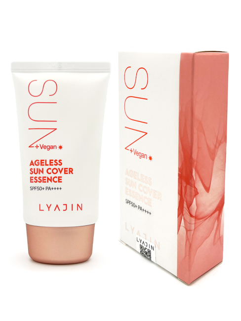 Lyajin Солнцезащитная увлажняющая эссенция Ageless Sun Cover Essence SPF 50+ PA++++, 50 мл