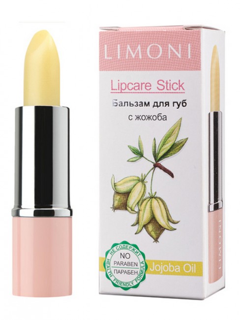 LIMONI Lipcare Stick Бальзам для губ 07-Жожоба, 4,5 г LIMONI Lipcare Stick Бальзам для губ 07-Жожоба, 4,5 г