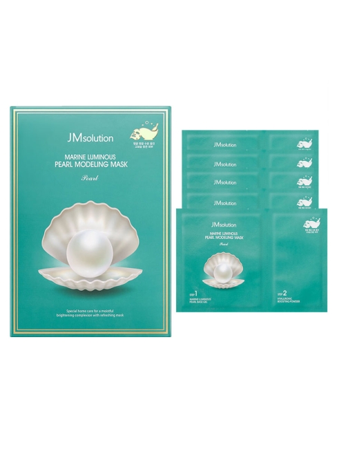 JMsolution Комплект альгинатных масок с экстрактом жемчуга Marine Luminous Pearl Modeling Mask, 5 шт JMsolution Комплект альгинатных масок с экстрактом жемчуга Marine Luminous Pearl Modeling Mask, 5 шт