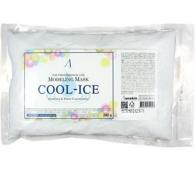 Anskin Маска альгинатная охлаждающая Original Cool-Ice Modeling Mask / Refill, 240 г Anskin Маска альгинатная охлаждающая Original Cool-Ice Modeling Mask / Refill, 240 г