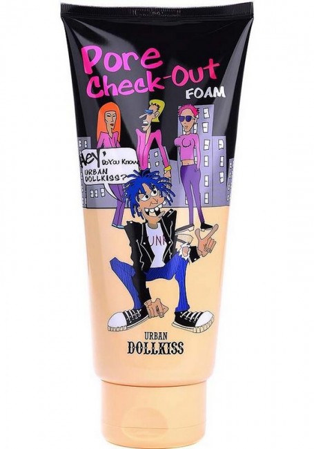 Baviphat Big Dollkiss The Big Pore Check-out Foam Пенка для умывания охлаждающая, 300 мл Baviphat Big Dollkiss The Big Pore Check-out Foam Пенка для умывания охлаждающая, 300 мл