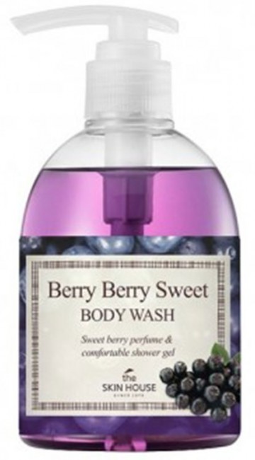 The Skin House Berry Berry Sweet Body Wash Гель для душа с экстрактом ягод, 300 мл