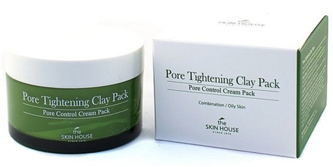 The Skin House Perfect Pore Tightening Clay Pack Зеленая глиняная маска для сужения пор, 100 мл