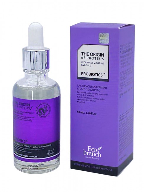 Eco Branch Ампульная сыворотка с пробиотиками The Origin Of Proteus Probiotics Ampoule, 50 мл Eco Branch Ампульная сыворотка с пробиотиками The Origin Of Proteus Probiotics Ampoule, 50 мл