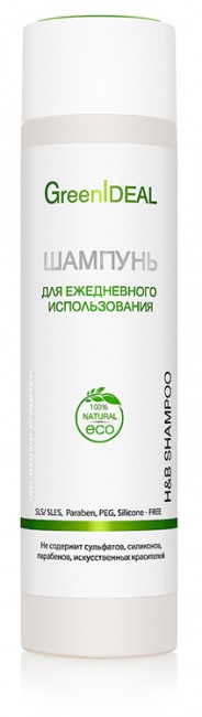 GreenIdeal Шампунь для ежедневного использования, 250 мл GreenIdeal Шампунь для ежедневного использования, 250 мл