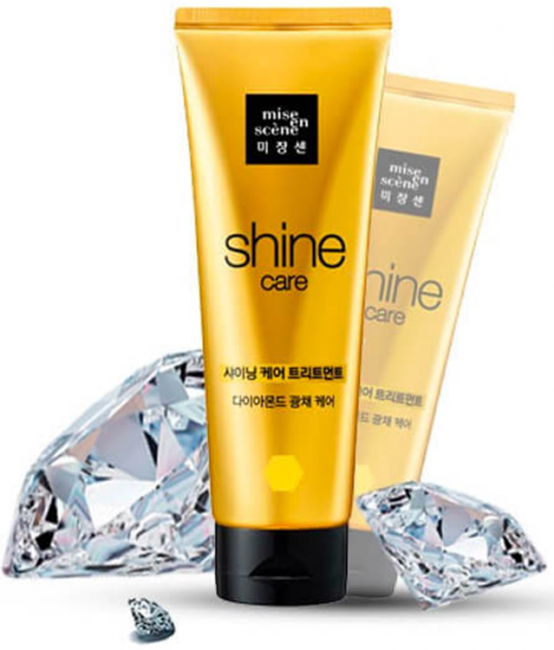 Mise en Scene Shining Сare Тreatment Восстанавливающая маска для блеска волос, 330 мл