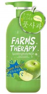 Farms Therapy Гель для душа на основе минеральной воды Зелёное яблоко, 700 мл Farms Therapy Гель для душа на основе минеральной воды Зелёное яблоко, 700 мл