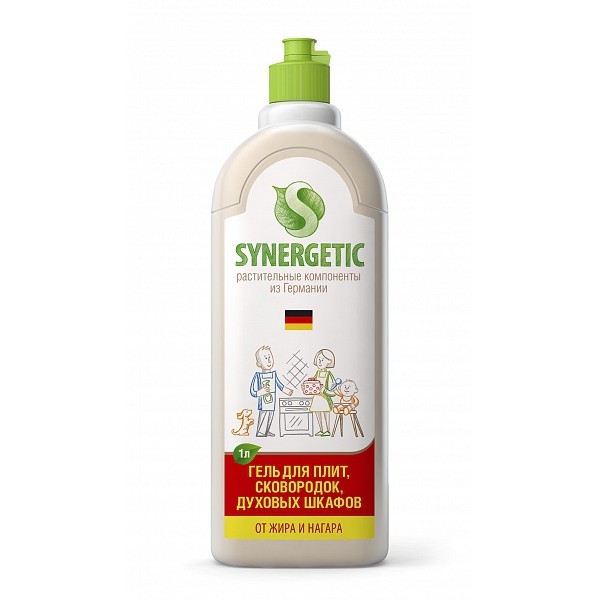 Synergetic Биоразлагаемое чистящее средство для кухонных плит, 1 л