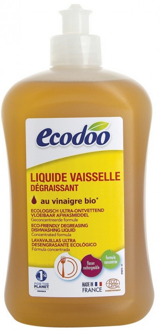 Ecodoo Средство для мытья посуды с Уксусом, 500 мл Ecodoo Средство для мытья посуды с Уксусом, 500 мл