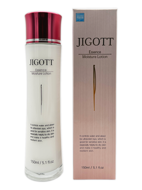 Jigott Увлажняющий лосьон для лица с аллантоином Essence Moisture Lotion, 150 мл Jigott Увлажняющий лосьон для лица с аллантоином Essence Moisture Lotion, 150 мл