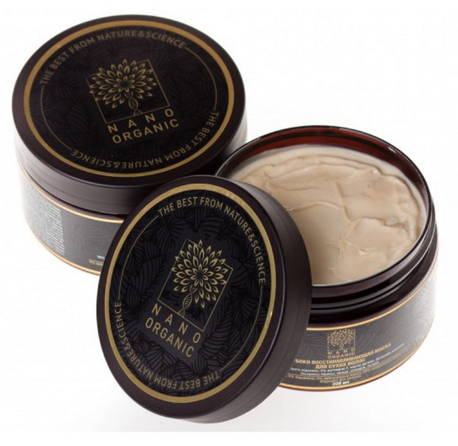 Nano Organic Глубоко восстанавливающая маска для сухих волос, 300 мл