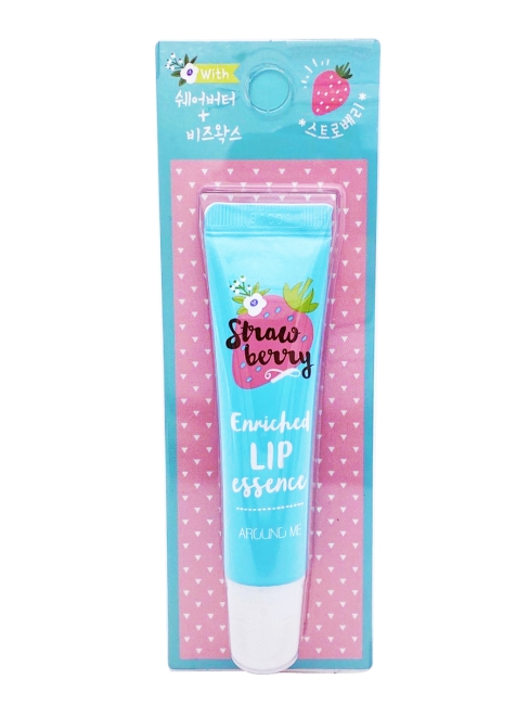 Welcos Эссенция для губ Клубника Around Me Enriched Lip Essence Strawberry, 8,7 г