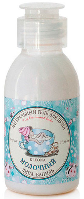 Kleona Гель для душа Молочный, 100 мл