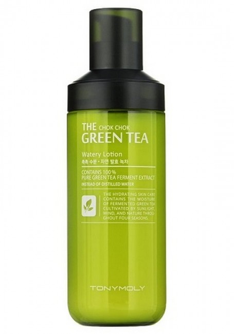 TONYMOLY Chok Chok Green Tea Watery Skin Лосьон с экстрактом зеленого чая, 180 мл TONYMOLY Chok Chok Green Tea Watery Skin Лосьон с экстрактом зеленого чая, 180 мл