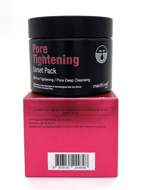 Meditime Маска для лица для сужения пор Pore Tightening Corset Pack, 120 г Meditime Маска для лица для сужения пор Pore Tightening Corset Pack, 120 г