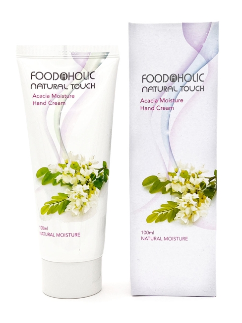 FoodaHolic Крем для рук увлажняющий с экстрактом акации Natural Touch Acacia Moisture Hand Cream, 100 мл