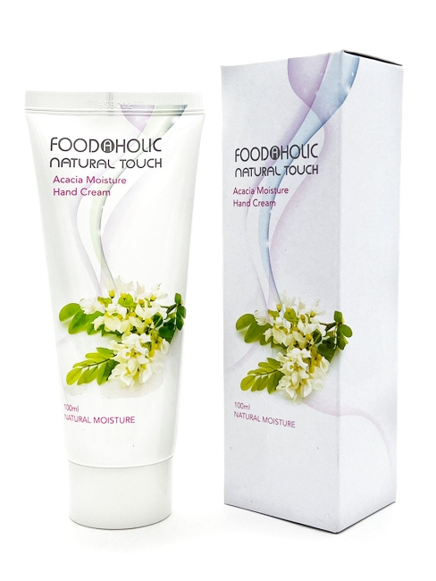 FoodaHolic Крем для рук увлажняющий с экстрактом акации Natural Touch Acacia Moisture Hand Cream, 100 мл