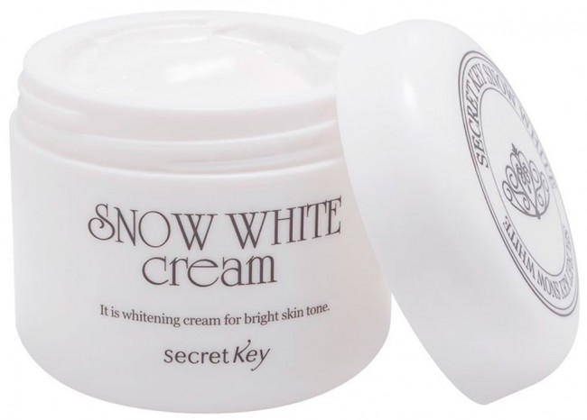 Secret Key Крем для лица осветляющий с ниацинамидом Snow White Cream, 50 г