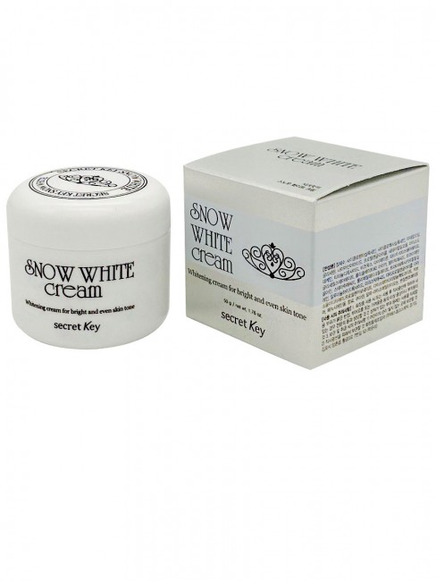 Secret Key Крем для лица осветляющий с ниацинамидом Snow White Cream, 50 г