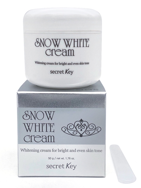 Secret Key Крем для лица осветляющий с ниацинамидом Snow White Cream, 50 г