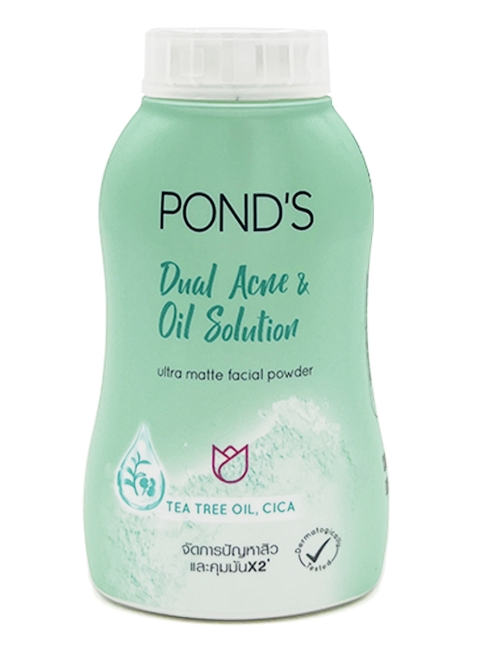 Pond's Пудра минеральная рассыпчатая для жирной кожи Dual Acne & Oil Solution Bright Powder, 50 г