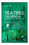 Some By Mi Ампульная тканевая маска для лица с экстрактом чайного дерева TEA TREE CALMING GLOW LUMINOUS AMPOULE MASK, 25 мл