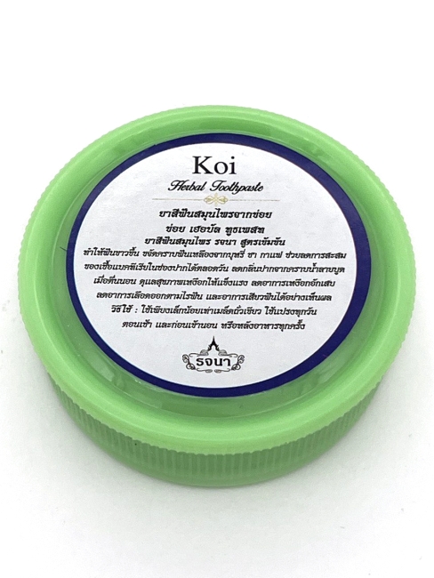 Rochjana Зубная паста отбеливающая растительная с экстрактом Кой Koi Herbal Toothpaste, 12x30 г Rochjana Зубная паста отбеливающая растительная с экстрактом Кой Koi Herbal Toothpaste, 12x30 г