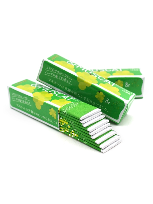 LOTTE Жевательная резинка Виноград мускат & Muscat, 3 шт х 26,1 г LOTTE Жевательная резинка Виноград мускат & Muscat, 3 шт х 26,1 г