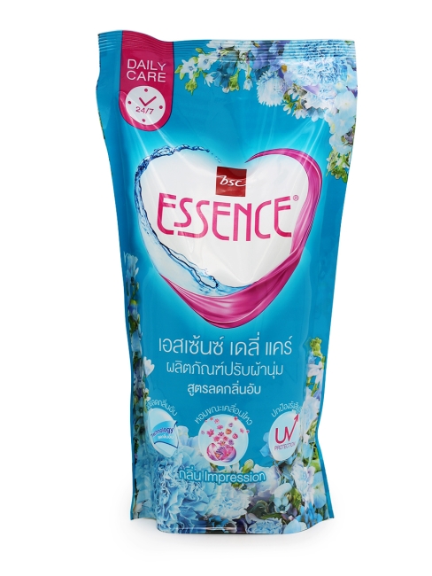 LION Кондиционер для белья с ароматом луговых цветов Essence Fabric Softener Impress, 600 мл