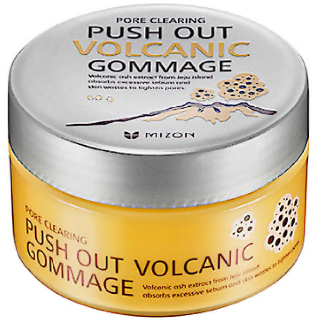 MIZON Push Out Volcanic Gommage Очищающий гоммаж с вулканическим пеплом, 60 г MIZON Push Out Volcanic Gommage Очищающий гоммаж с вулканическим пеплом, 60 г