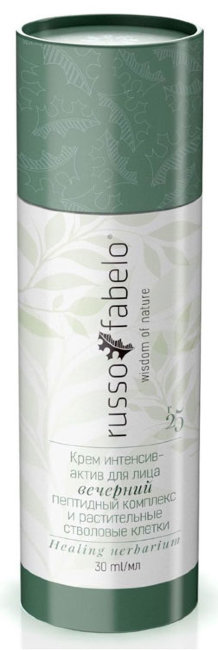 Russo Fabelo Крем интенсив-актив для лица вечерний пептидный комплекс и растительные стволовые клетки, 30 мл Russo Fabelo Крем интенсив-актив для лица вечерний пептидный комплекс и растительные стволовые клетки, 30 мл