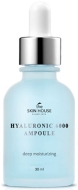 The Skin House Hyaluronic 6000 Ampoule Увлажняющая ампульная сыворотка с гиалуроновой кислотой, 30 мл
