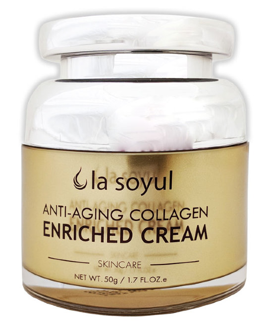 La Soyul Anti-Aging Collagen Enriched Cream Антивозрастной крем обогащенный коллагеном, 50 г La Soyul Anti-Aging Collagen Enriched Cream Антивозрастной крем обогащенный коллагеном, 50 г