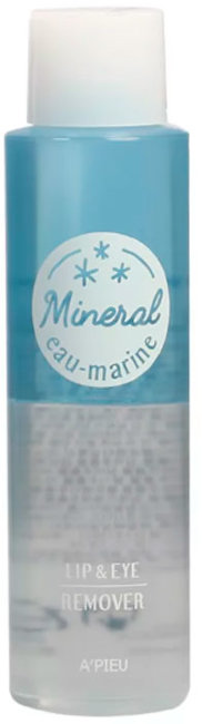 A'PIEU Lip & Eye Wash Remover Eau-Marine Двухфазное средство для снятия макияжа с губ и глаз с морской водой, 100 мл A'PIEU Lip & Eye Wash Remover Eau-Marine Двухфазное средство для снятия макияжа с губ и глаз с морской водой, 100 мл