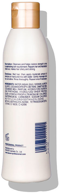 Beaver Professional Repair Rescue Shampoo Шампунь для секущихся волос, восстанавливающий, 258 мл