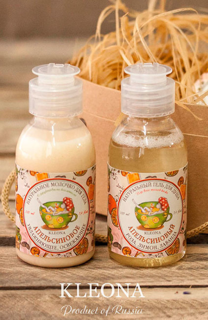 Kleona Молочко для тела Апельсиновое, 100 мл