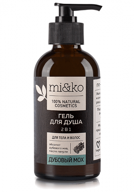 MiKo Гель для душа 2 в 1 Дубовый мох, 200 мл MiKo Гель для душа 2 в 1 Дубовый мох, 200 мл