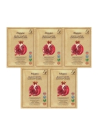 JMsolution Маска для лица с экстрактом граната Europe Believe In Nature Pomegranate Mask, 5 шт*30 мл