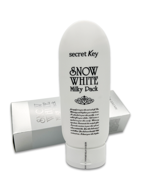 Secret Key Отбеливающая маска для лица и тела Snow White Milky Pack, 200 г Secret Key Отбеливающая маска для лица и тела Snow White Milky Pack, 200 г