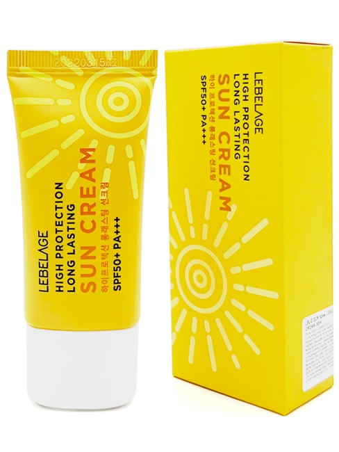 Lebelage Крем солнцезащитный длительного действия для лица High Protection Long Lasting Sun Cream SPF50+ PA+++, 30 мл Lebelage Крем солнцезащитный длительного действия для лица High Protection Long Lasting Sun Cream SPF50+ PA+++, 30 мл