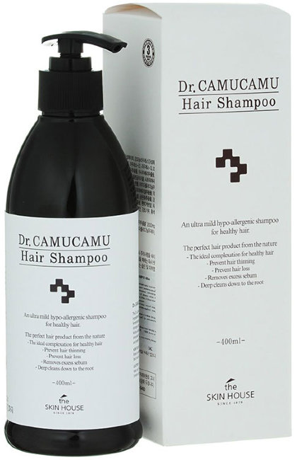 The Skin House Dr. Camucamu Hair Shampoo Лечебный шампунь для волос, 400 мл
