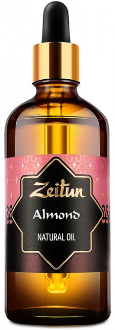 Zeitun Масло миндальное, экстра качества, 100% чистое, без примесей, 100 мл